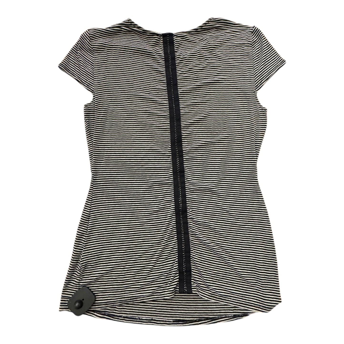 Top Short Sleeve By Philosophy In Striped Pattern, Size: M