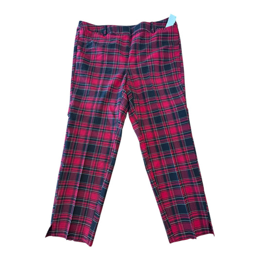 Pants Other By Lane Bryant In Plaid Pattern, Size: 2x