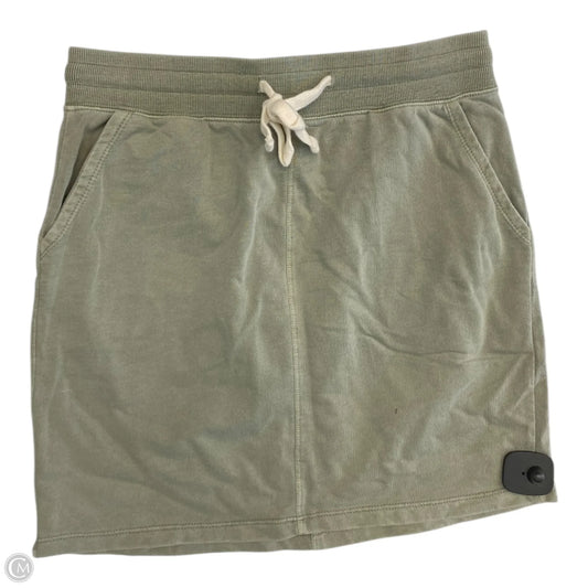 Skirt Mini & Short By Thread And Supply In Green, Size: M