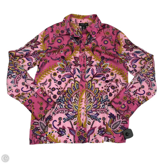 Top Long Sleeve By Rachel Zoe In Multi-colored, Size: S