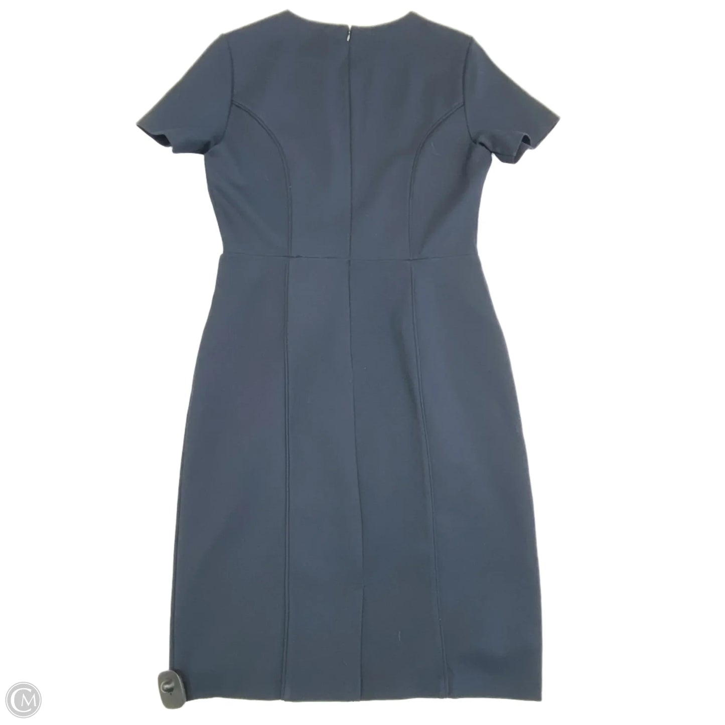 Dress Casual Midi By Brooks Brothers In Navy, Size: 8