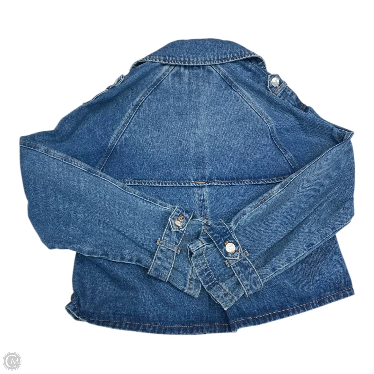 Jacket Denim By Steve Madden In Blue Denim, Size: S