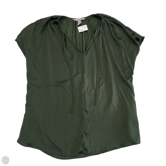 Top Sleeveless By H&m In Green, Size: S