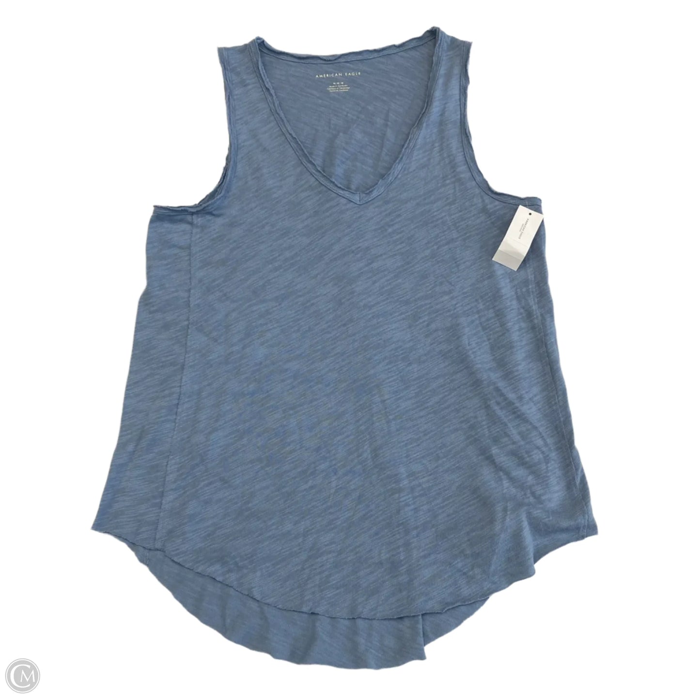 Top Sleeveless By American Eagle In Blue, Size: M