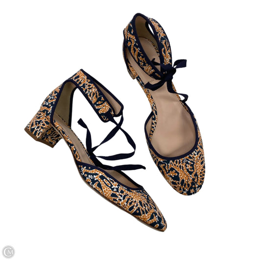 Shoes Heels Block By J. Crew In Multi-colored, Size: 10