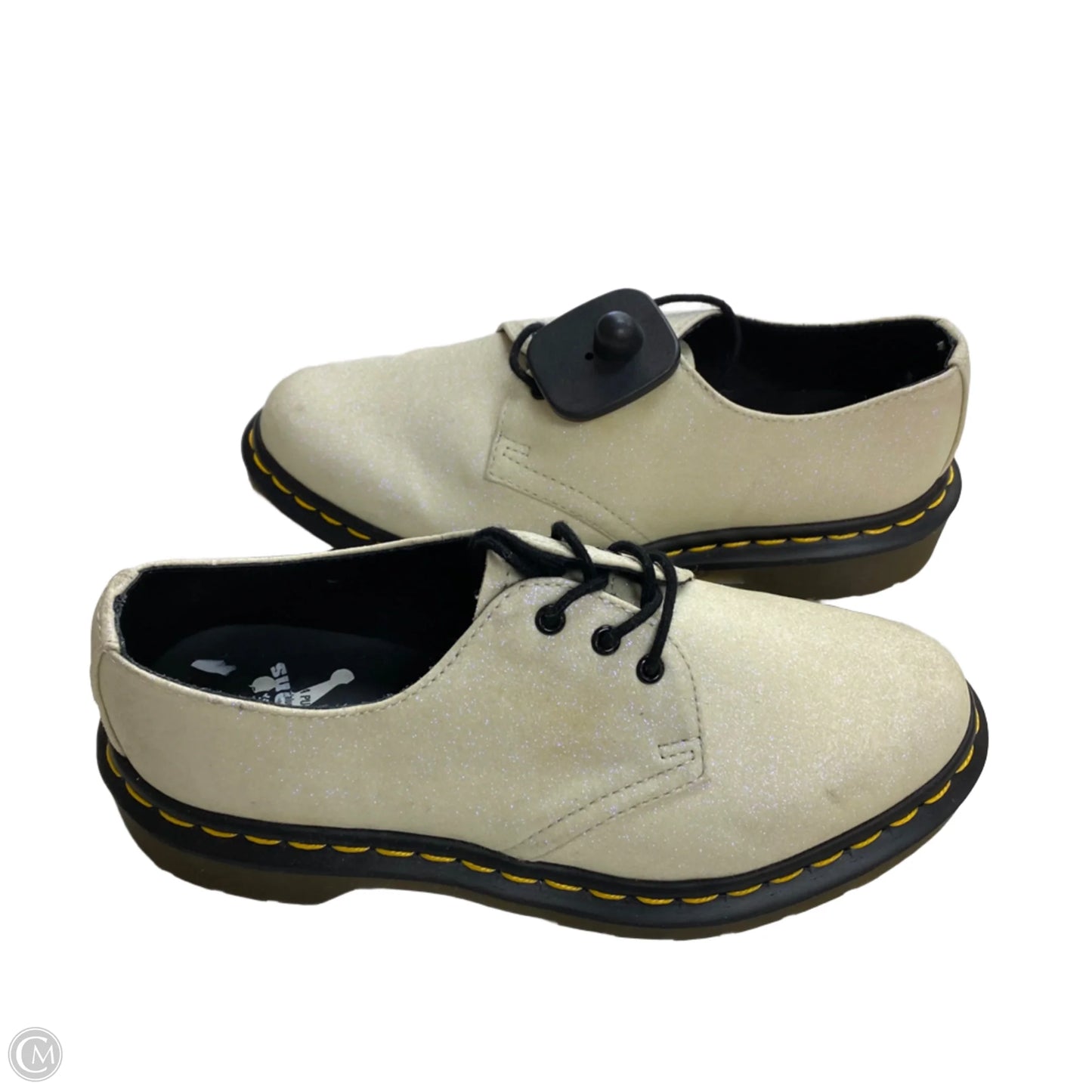 Shoes Designer By Dr Martens In Cream, Size: 6