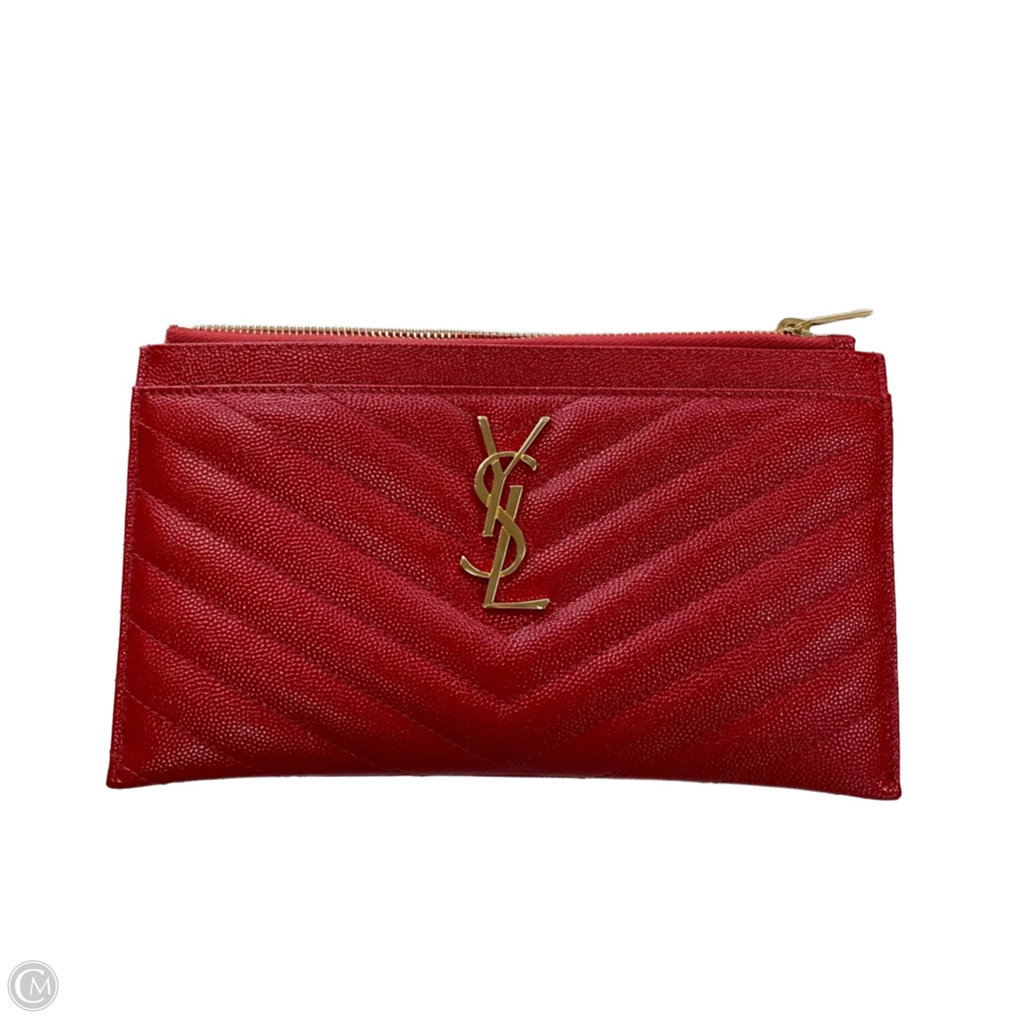 Wallet Luxury Designer By Yves Saint Laurent, Size: Large