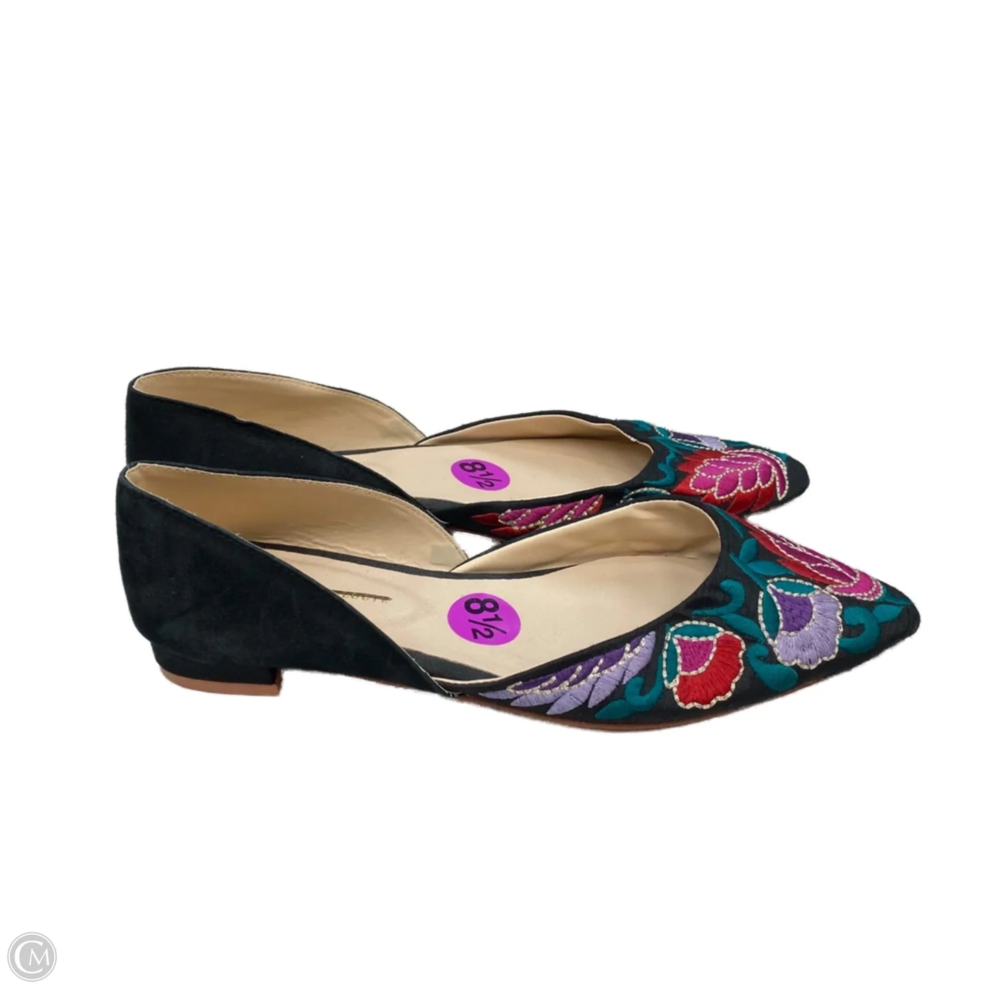 Shoes Flats By Anthropologie In Multi-colored, Size: 8.5