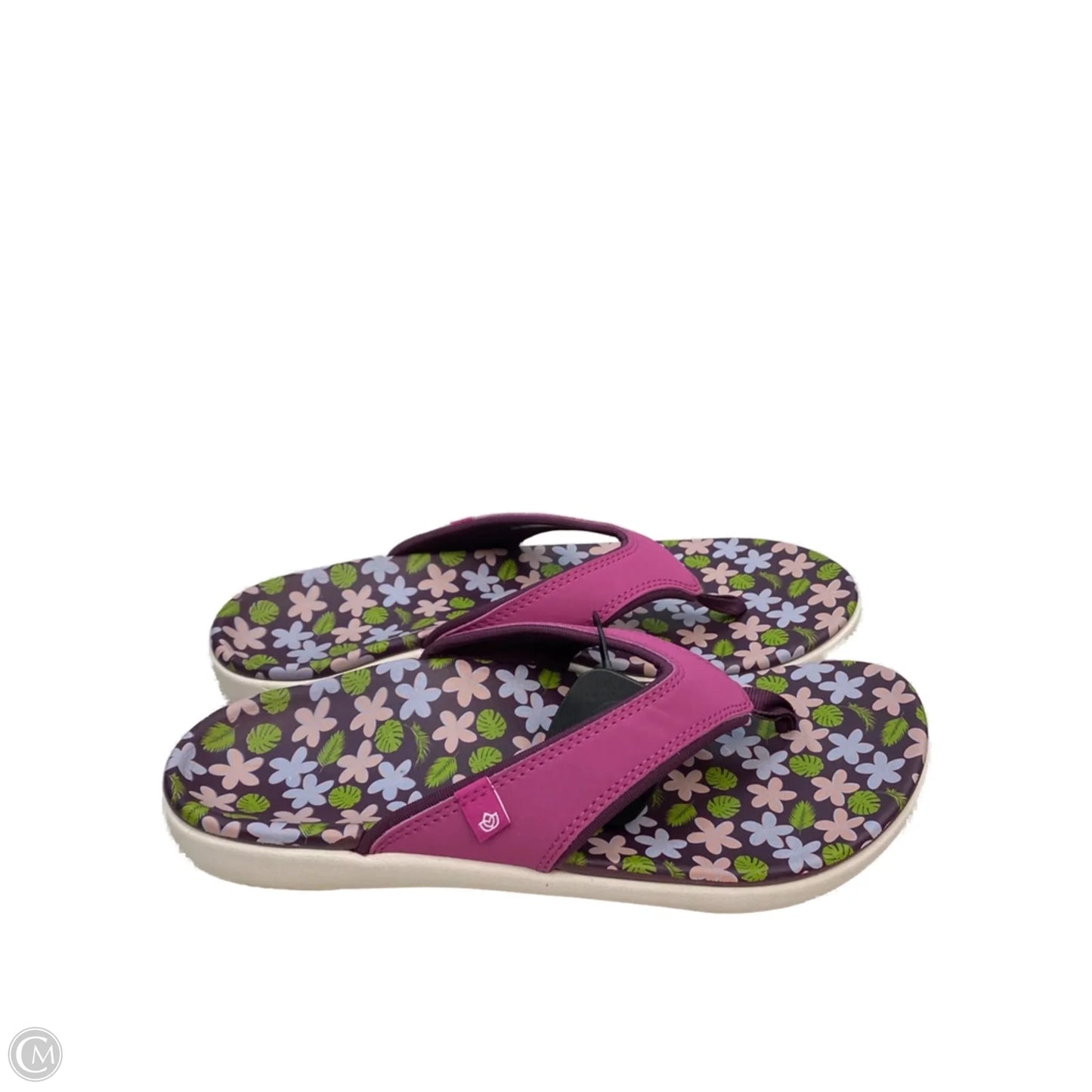 Sandals Flip Flops By Cmc In Multi-colored, Size: 10