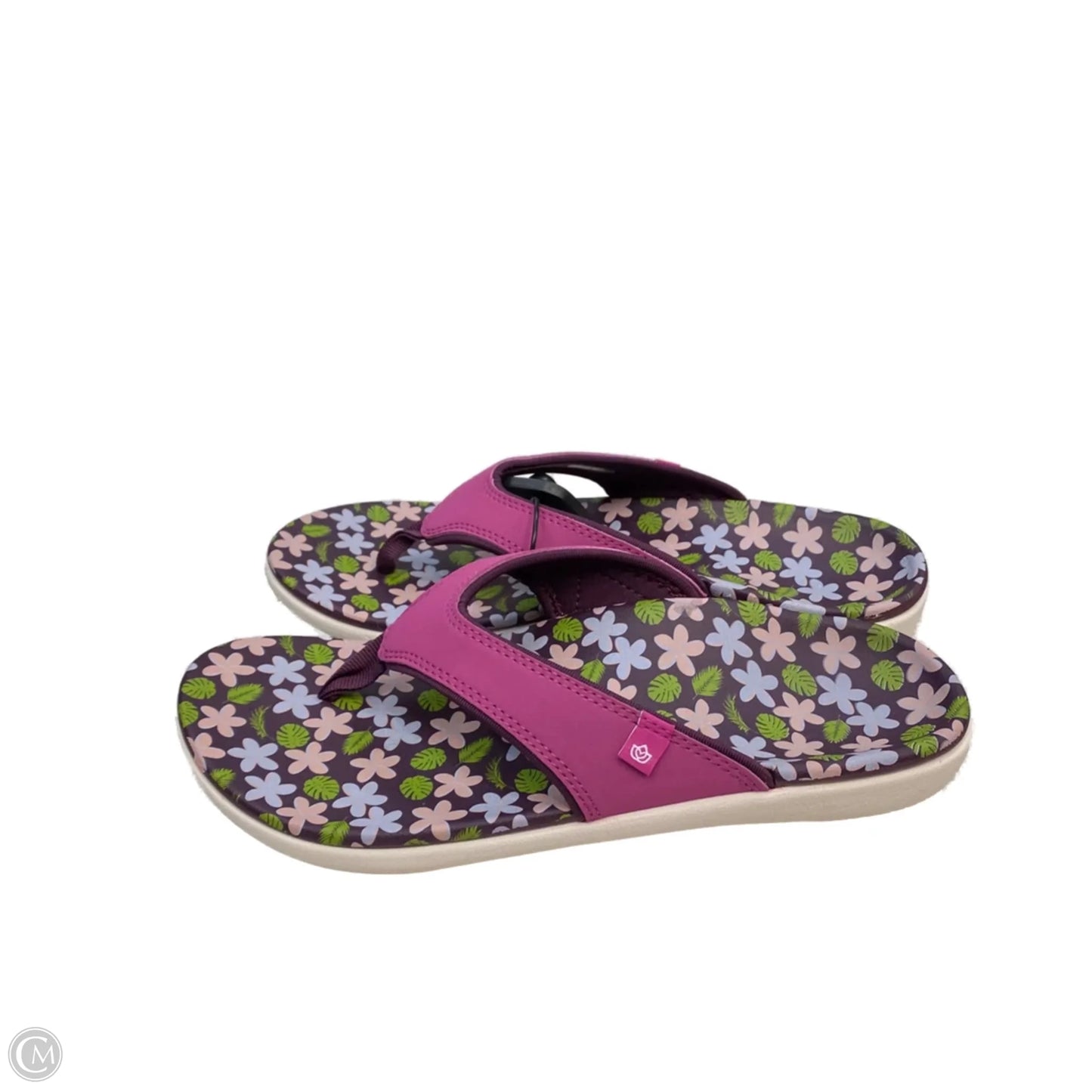 Sandals Flip Flops By Cmc In Multi-colored, Size: 10