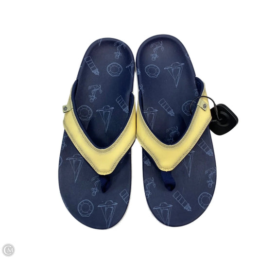 Sandals Flip Flops By Cmc In Multi-colored, Size: 10