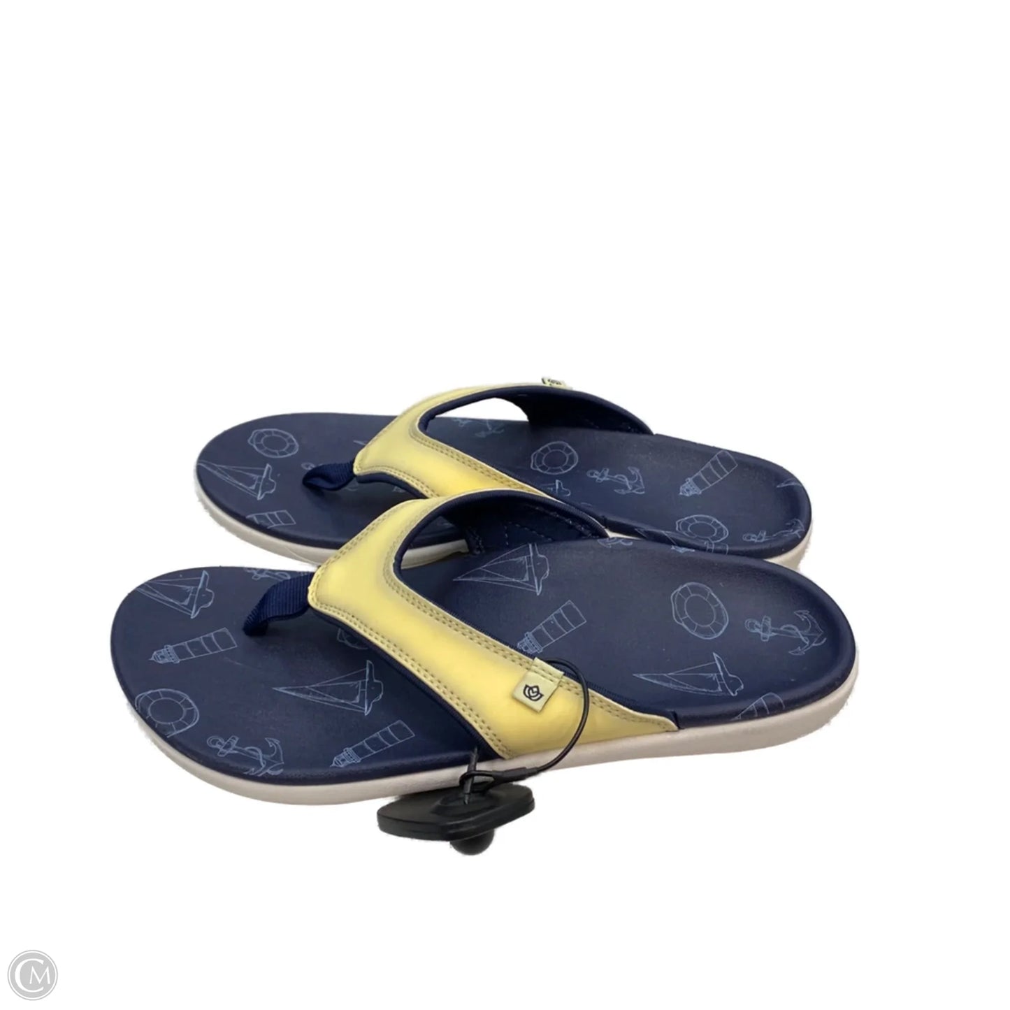 Sandals Flip Flops By Cmc In Multi-colored, Size: 10