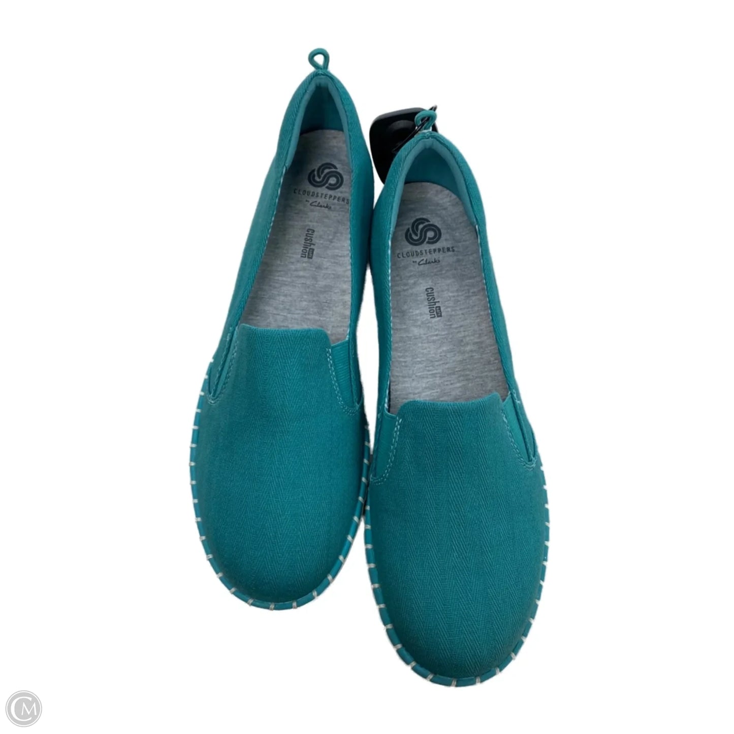 Shoes Flats By Clarks In Blue, Size: 10