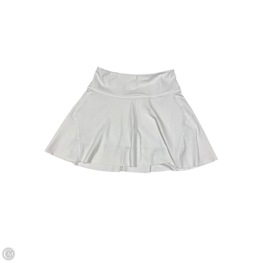 Athletic Skort By Athleta In White, Size: S
