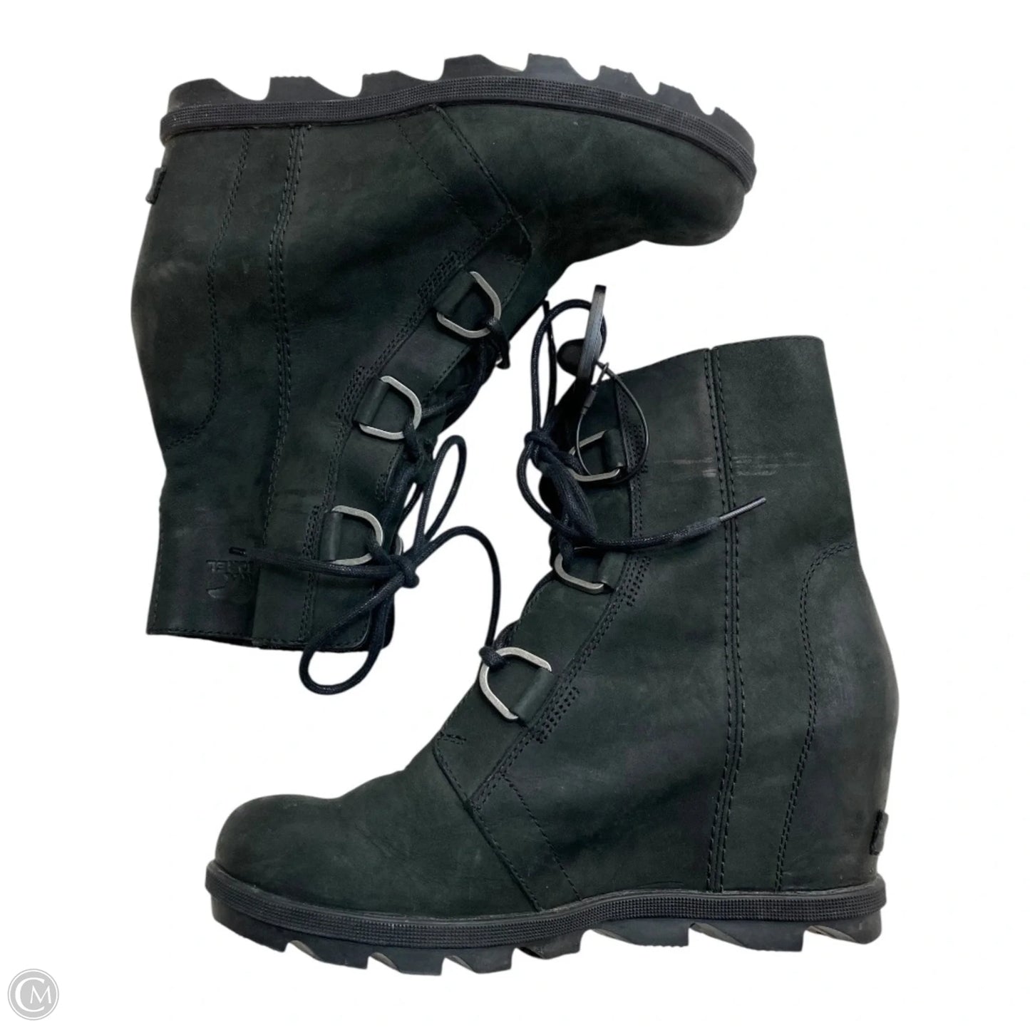 Boots Designer By Sorel In Black, Size: 10