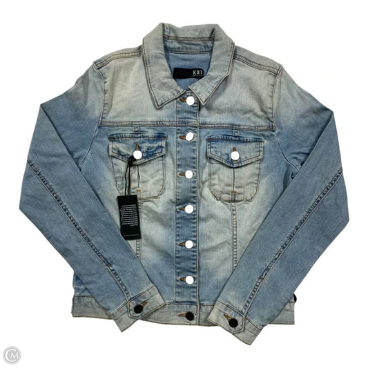 Jacket Denim By Kut In Blue Denim, Size: M