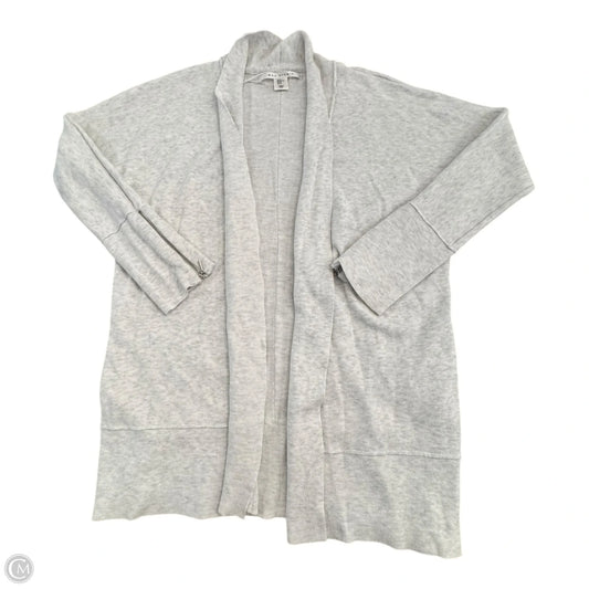 Sweater Cardigan By Max Studio In Grey, Size: Xl
