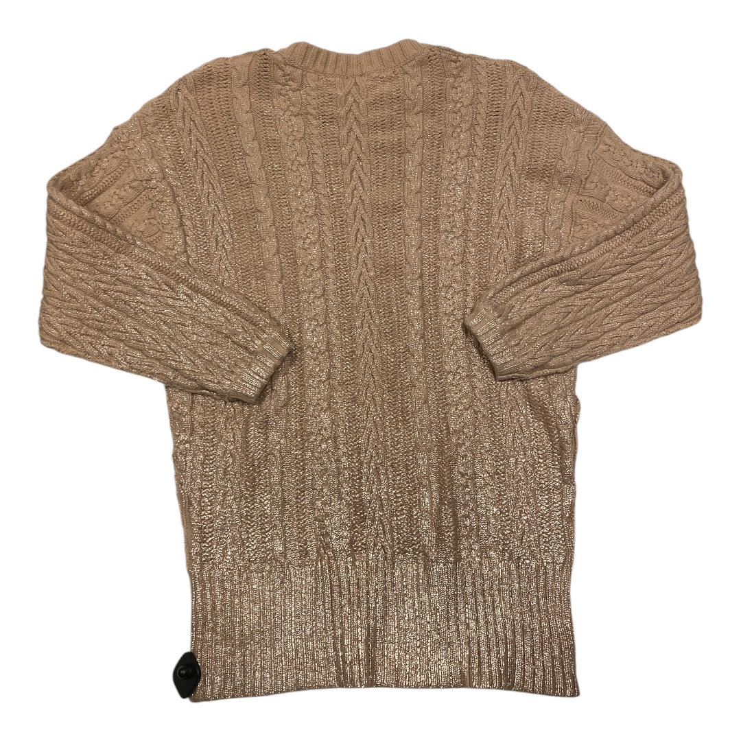 Sweater By Free People In Gold & Tan, Size: L