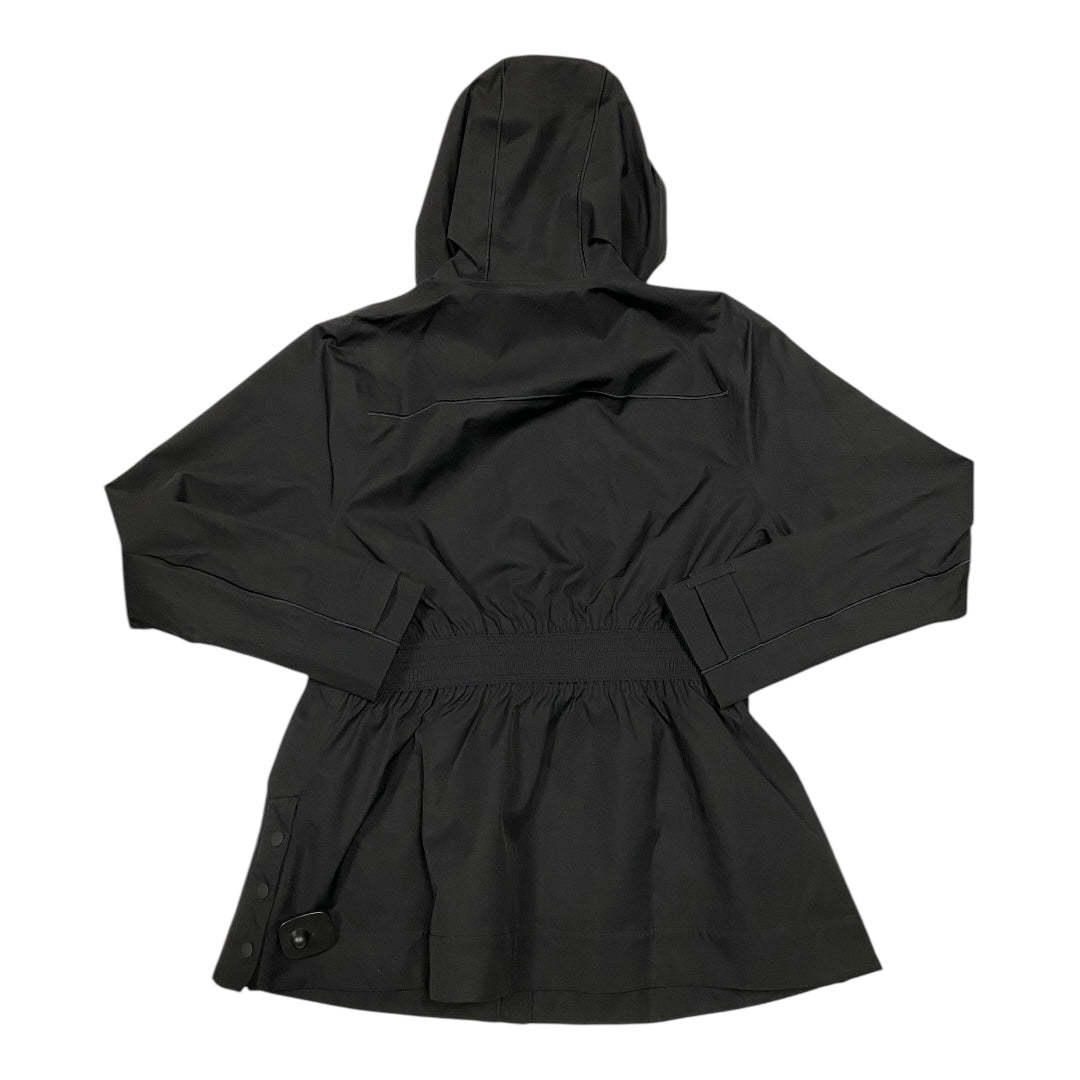 Coat Raincoat By Athleta In Black, Size: M