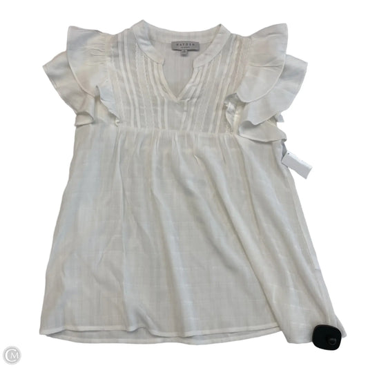 Top Short Sleeve By Hayden La In White, Size: S