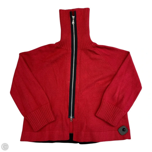 Sweater By Cmc In Black & Red, Size: M