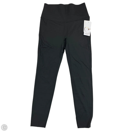 Athletic Leggings By 90 Degrees By Reflex In Black, Size: L