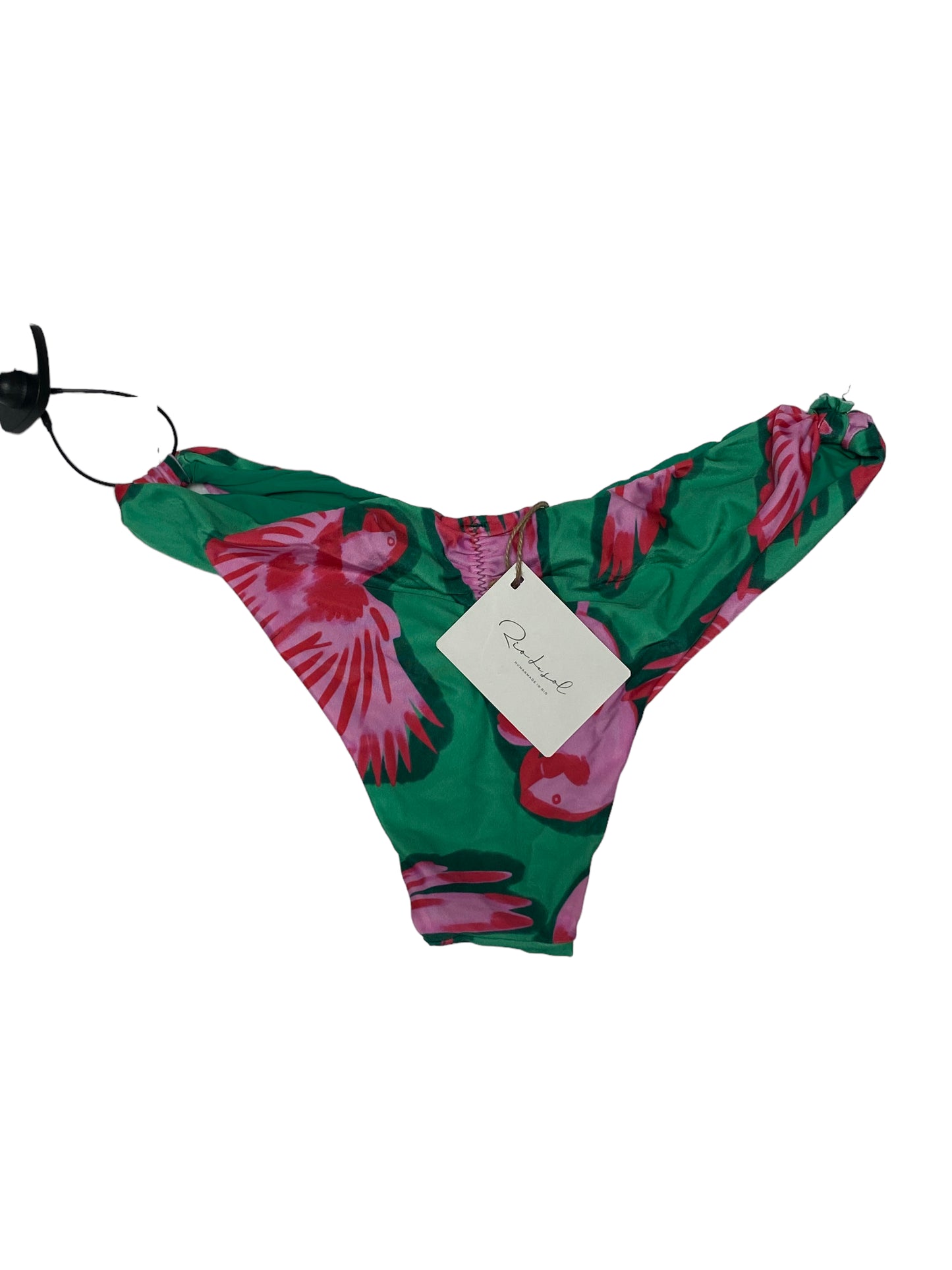 Green & Pink Swimsuit Bottom Clothes Mentor, Size L