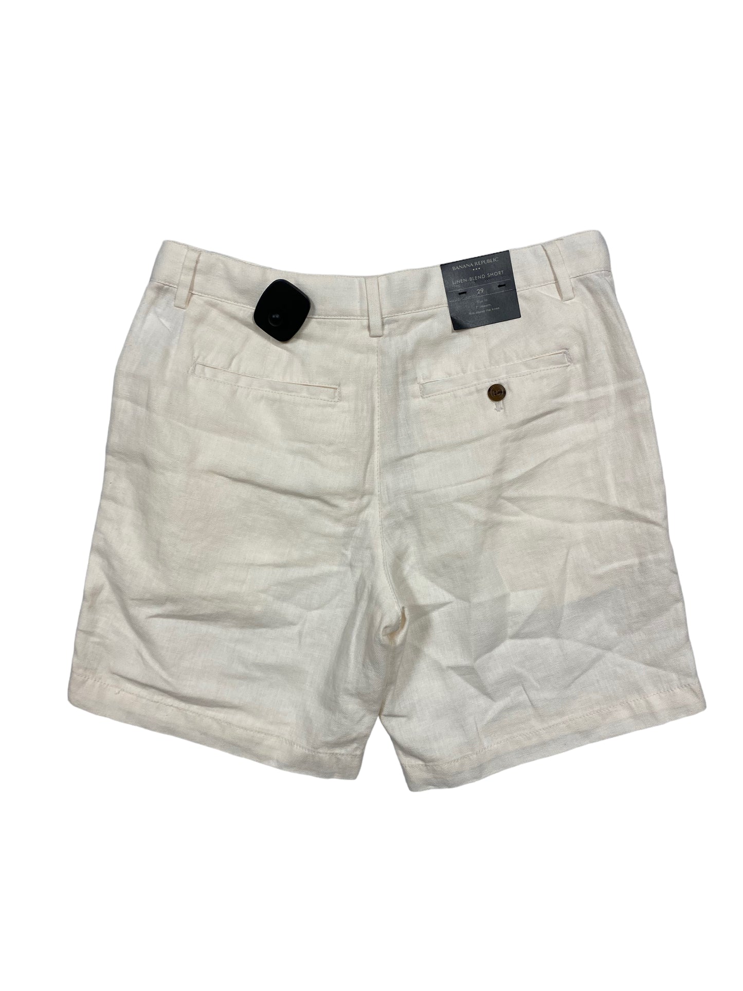 Cream Shorts Banana Republic, Size 8