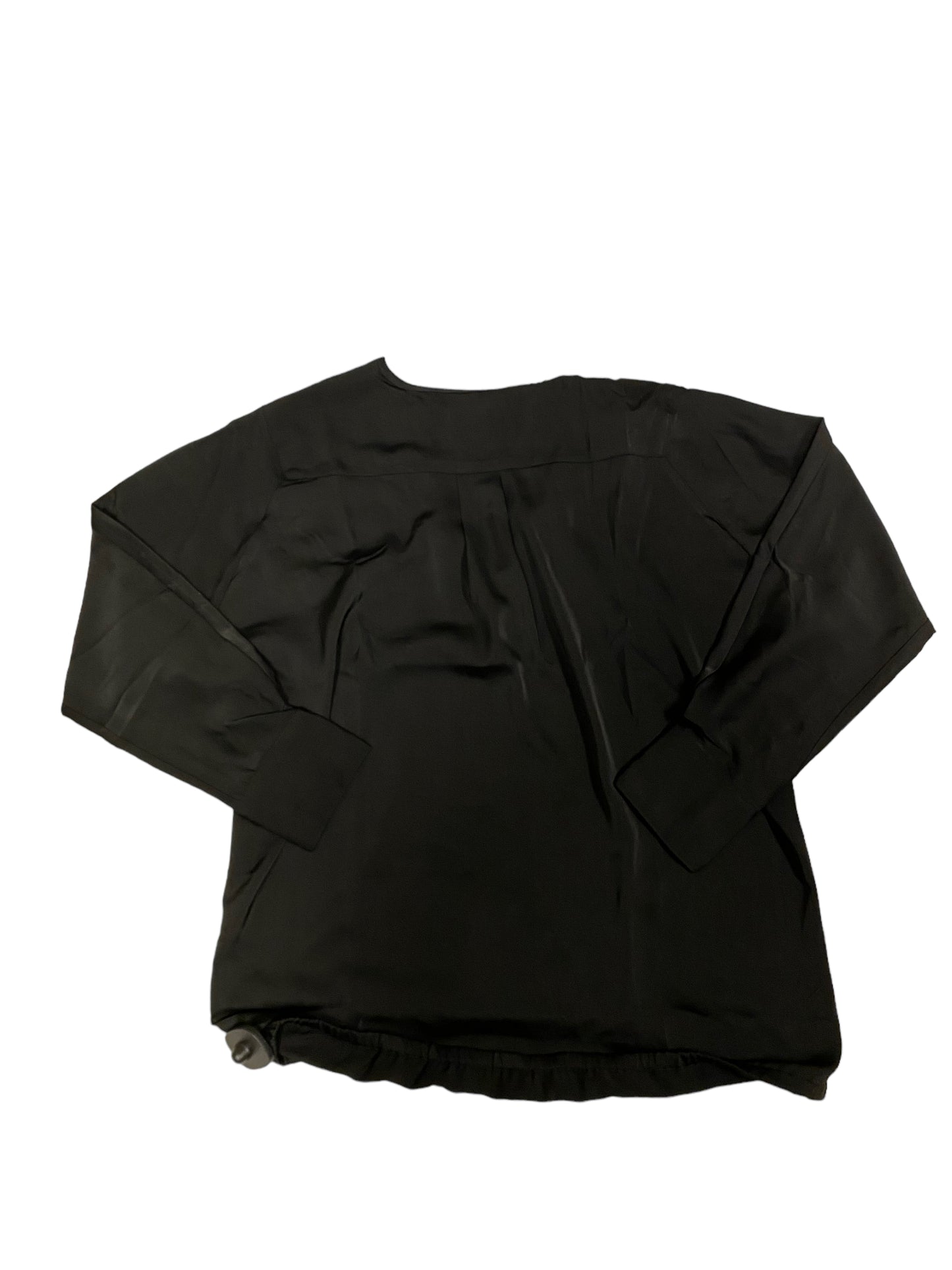 Top Long Sleeve By Banana Republic In Black, Size: M