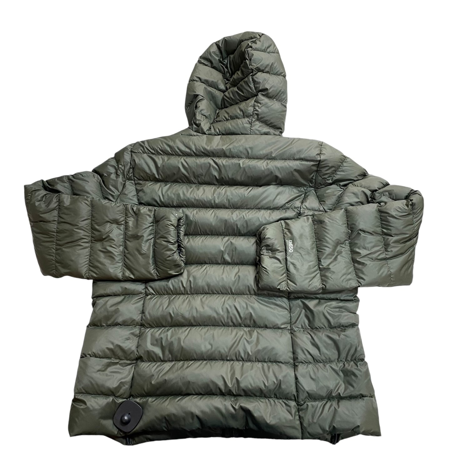 Jacket Puffer & Quilted By Eddie Bauer In Green, Size: L