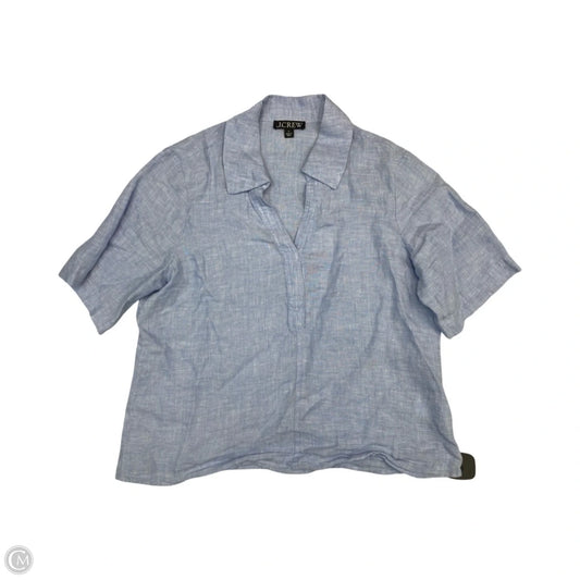 Top Short Sleeve By J. Crew In Blue, Size: S