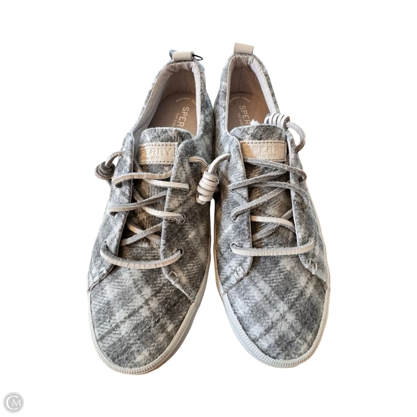 Shoes Sneakers By Sperry In Grey, Size: 7