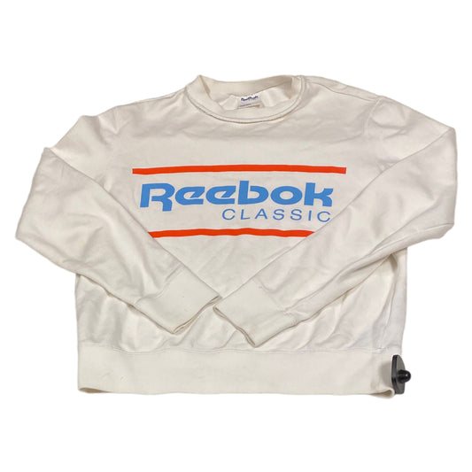 Athletic Sweatshirt Crewneck By Reebok  Size: S