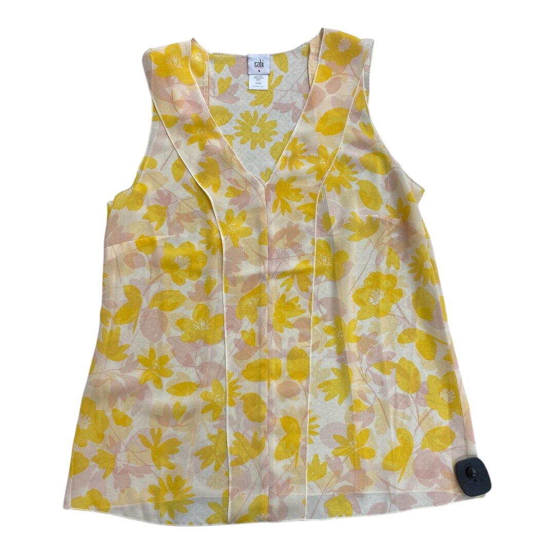 Top Sleeveless By Cabi  Size: M