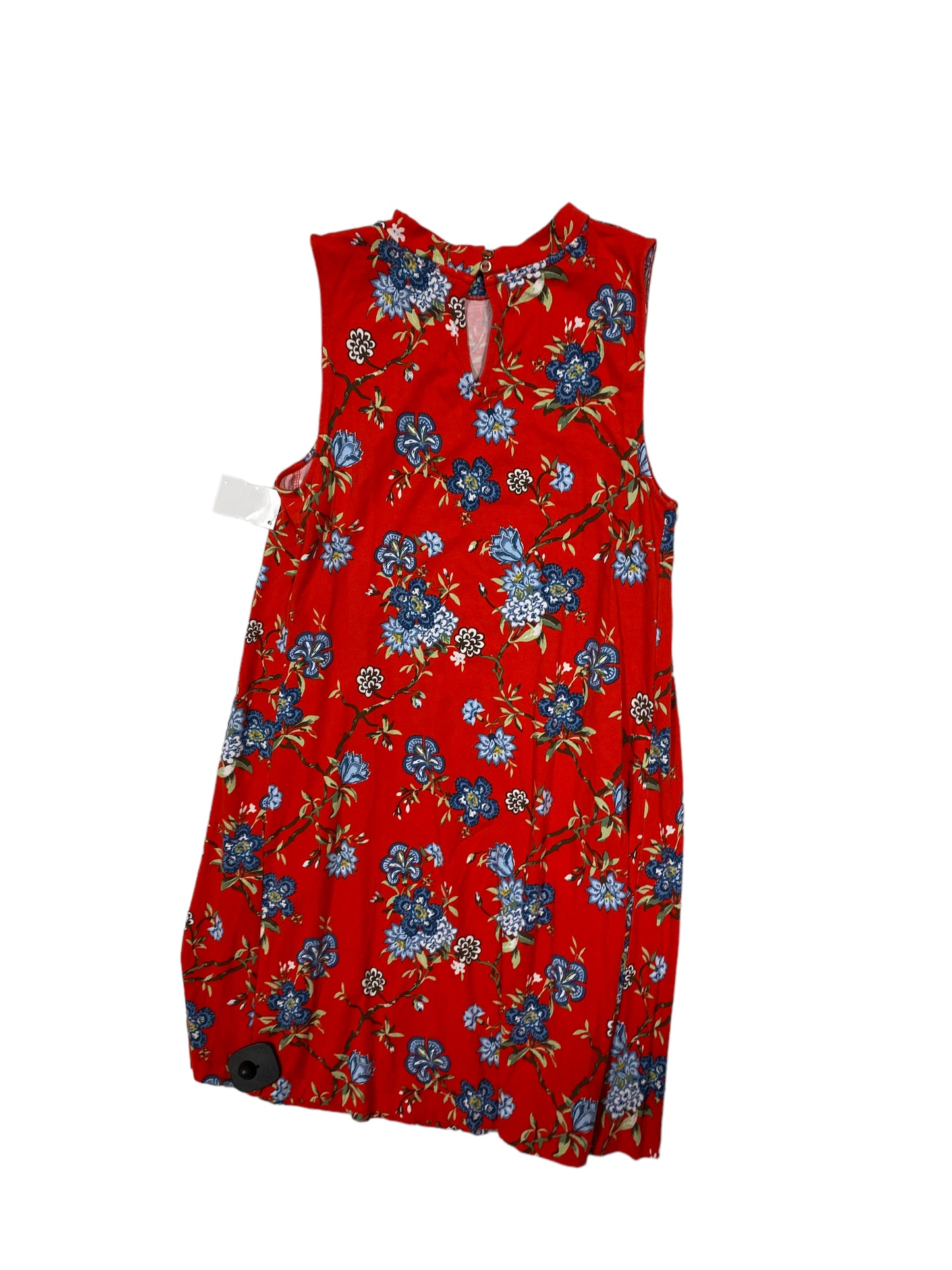 Multi-colored Dress Casual Midi Loft, Size Xs