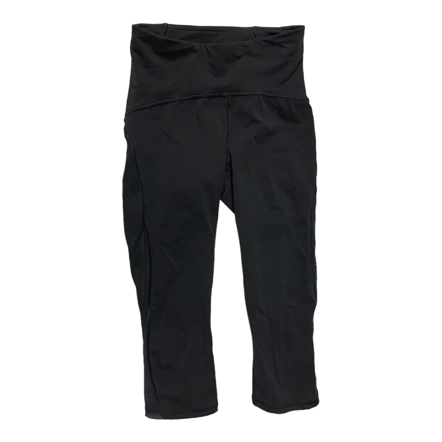 Athletic Capris By Lululemon In Black, Size: 4