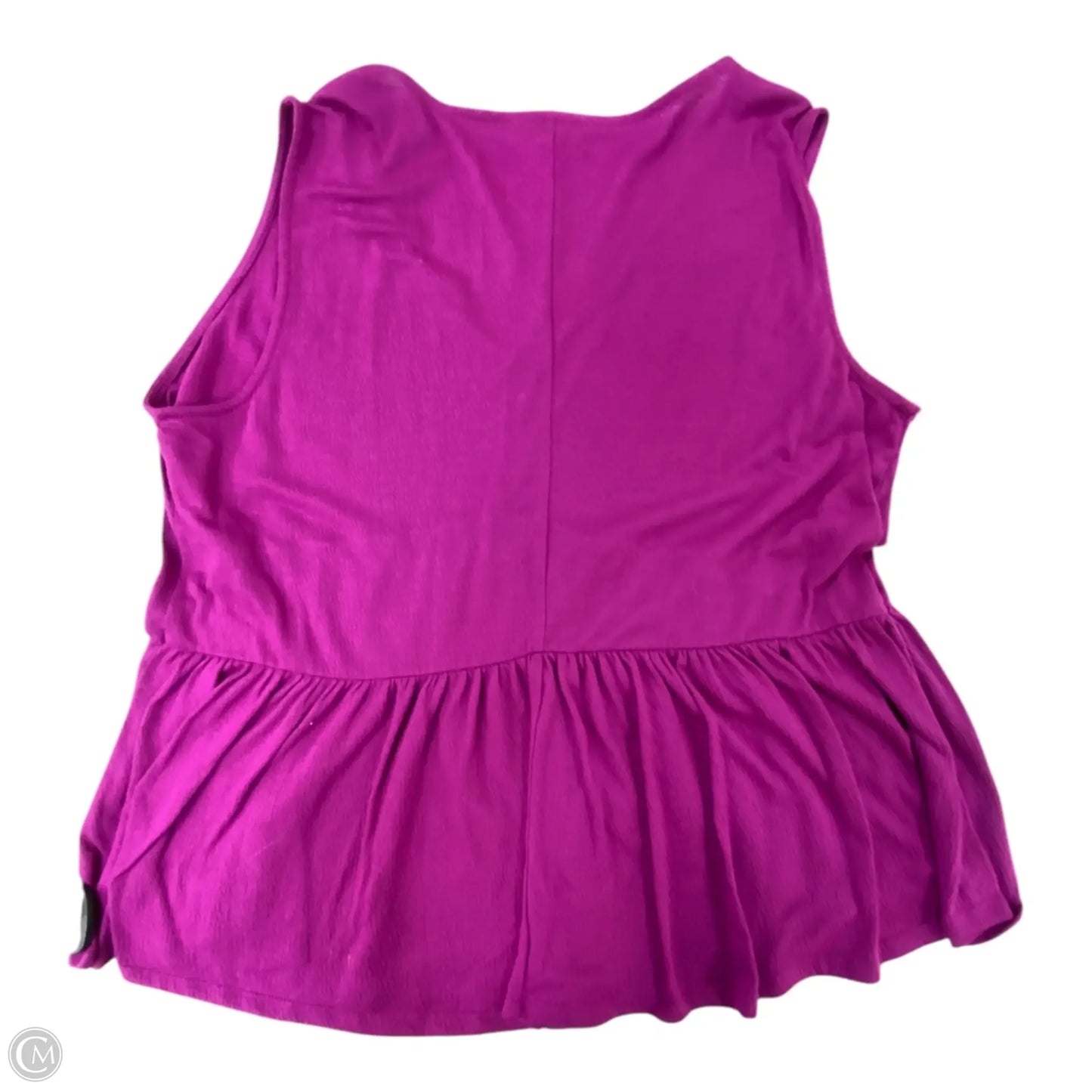 Top Sleeveless By Lane Bryant In Purple, Size: 18