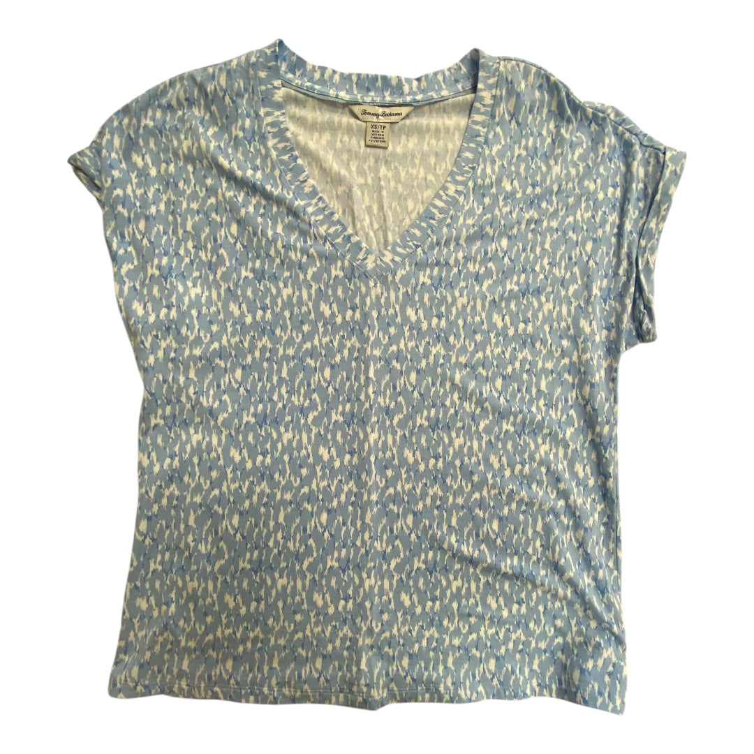 Top Short Sleeve Basic By Tommy Bahama In Blue, Size: Xs