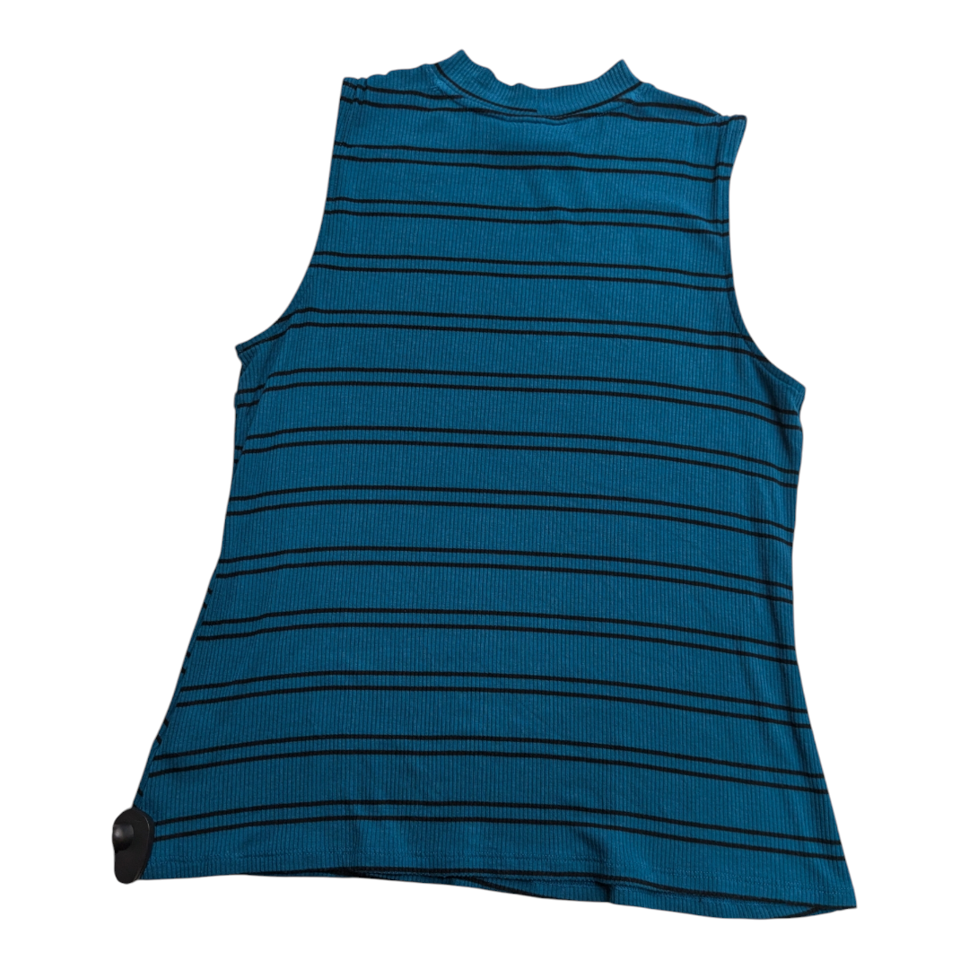 Top Sleeveless By Apt 9 In Striped Pattern, Size: S