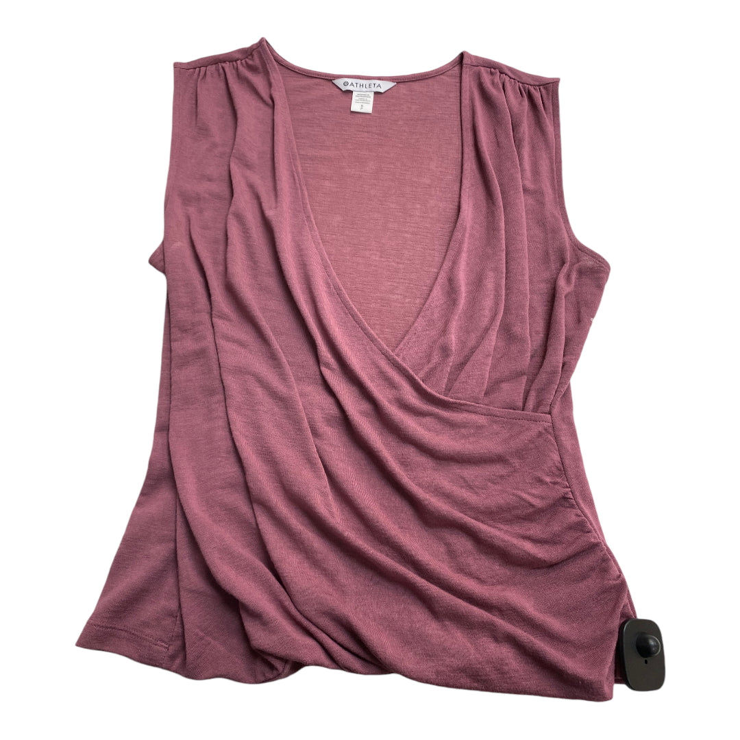 Top Sleeveless By Athleta In Pink, Size: S