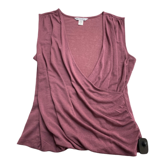 Top Sleeveless By Athleta In Pink, Size: S