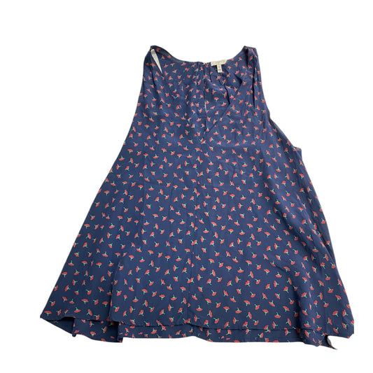 Top Sleeveless By Joie In Blue & Red, Size: Xs