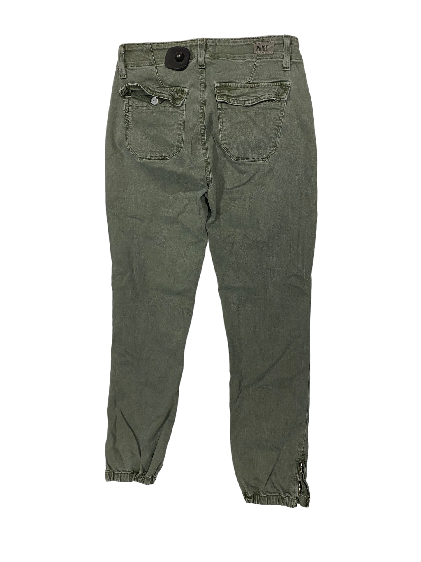 Green Pants Cargo & Utility Paige, Size 0