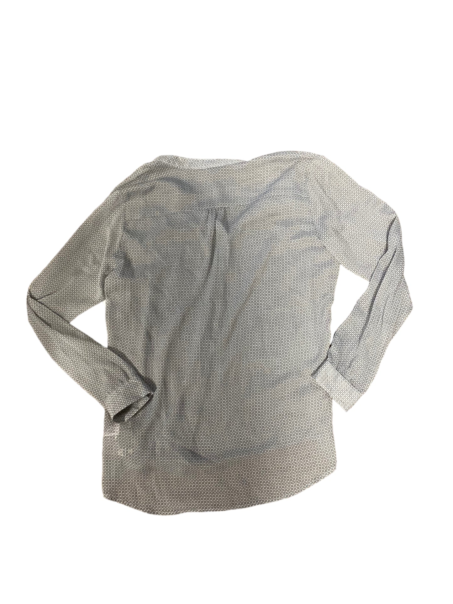 Top Long Sleeve By Kut In Grey, Size: Xl