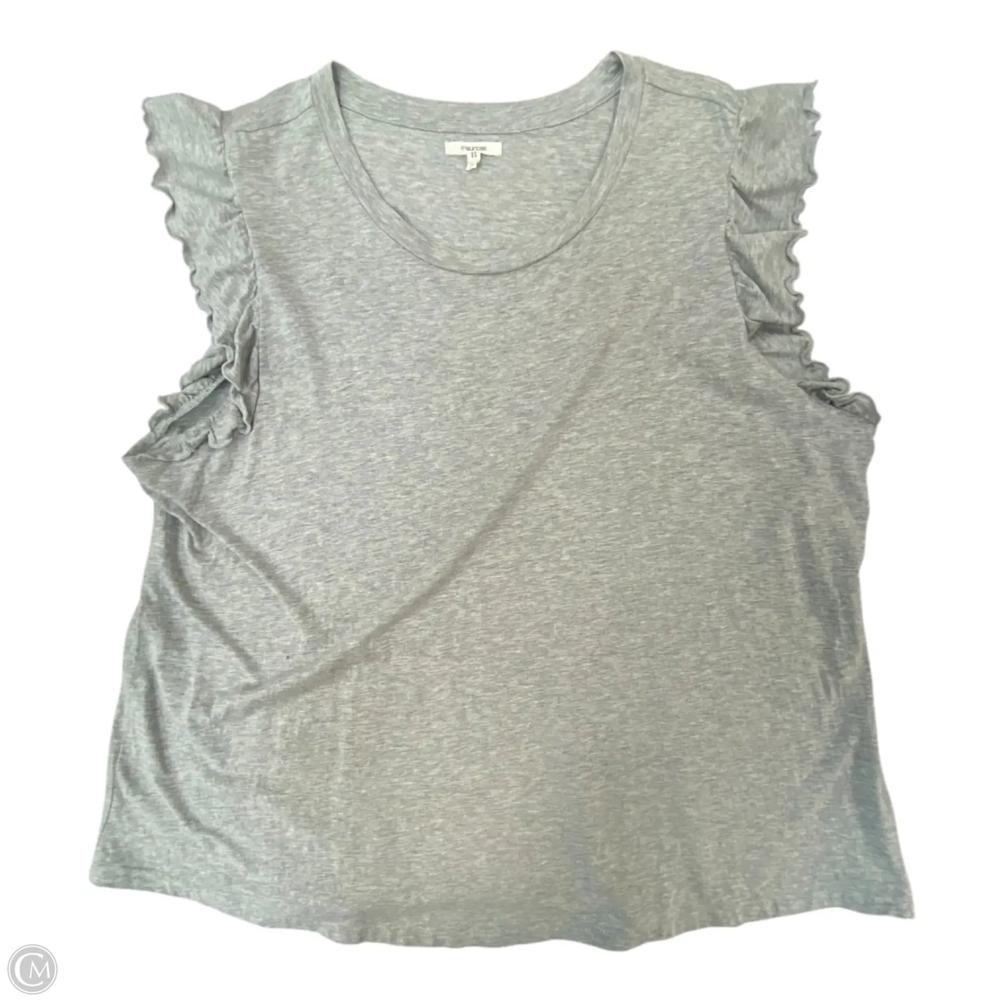 Top Sleeveless By Maurices In Grey, Size: 2x