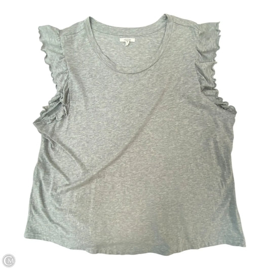 Top Sleeveless By Maurices In Grey, Size: 2x