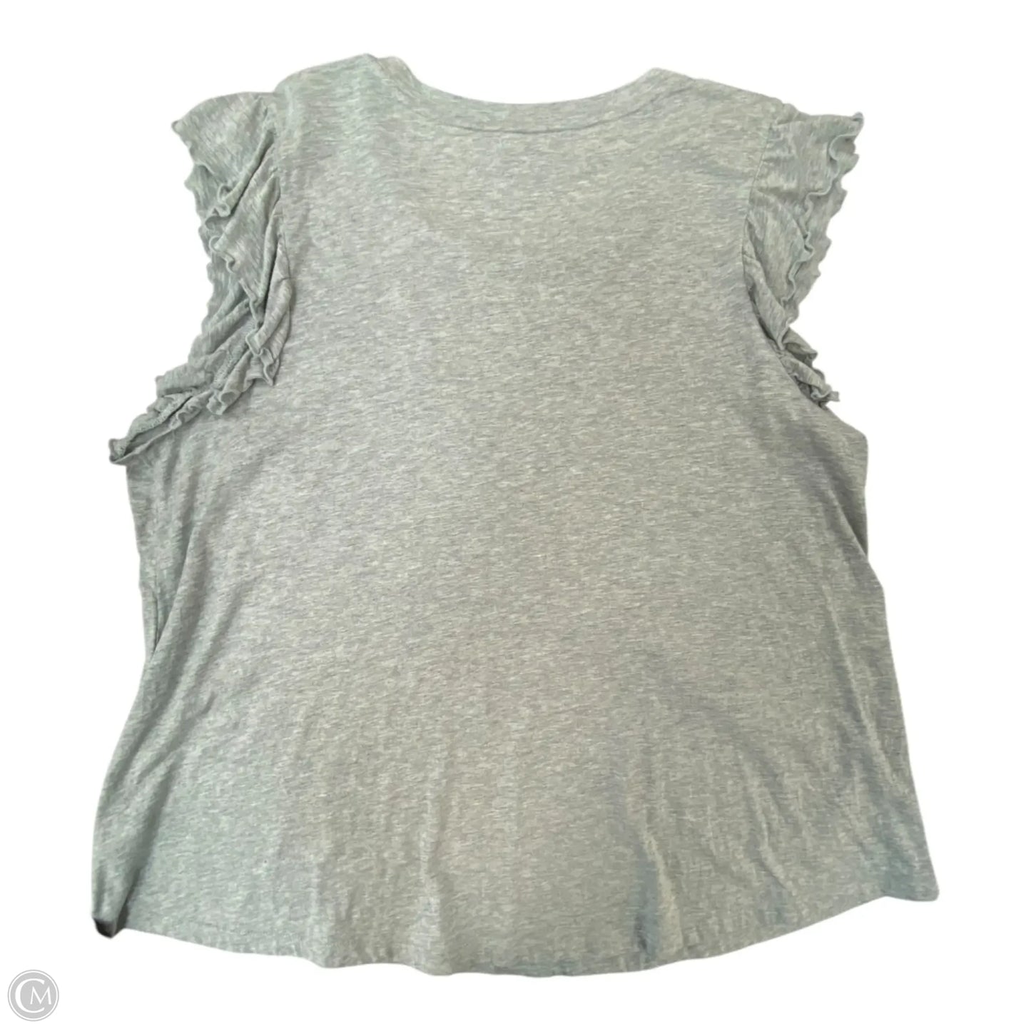 Top Sleeveless By Maurices In Grey, Size: 2x