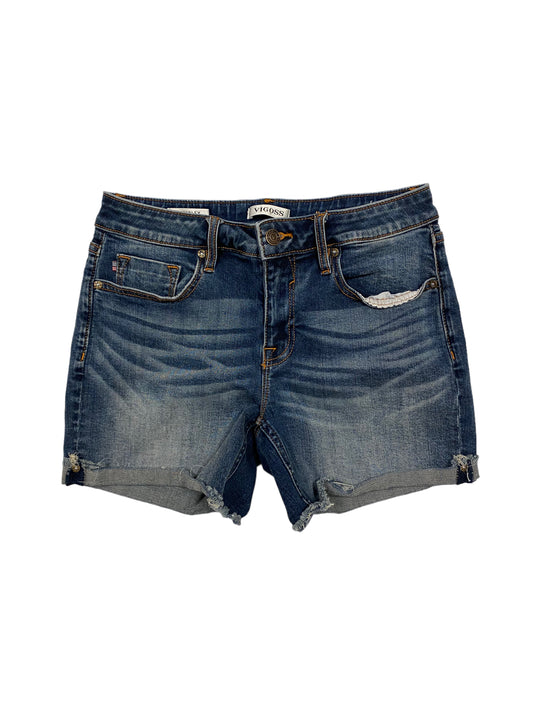 Shorts By Vigoss In Blue Denim, Size: 4