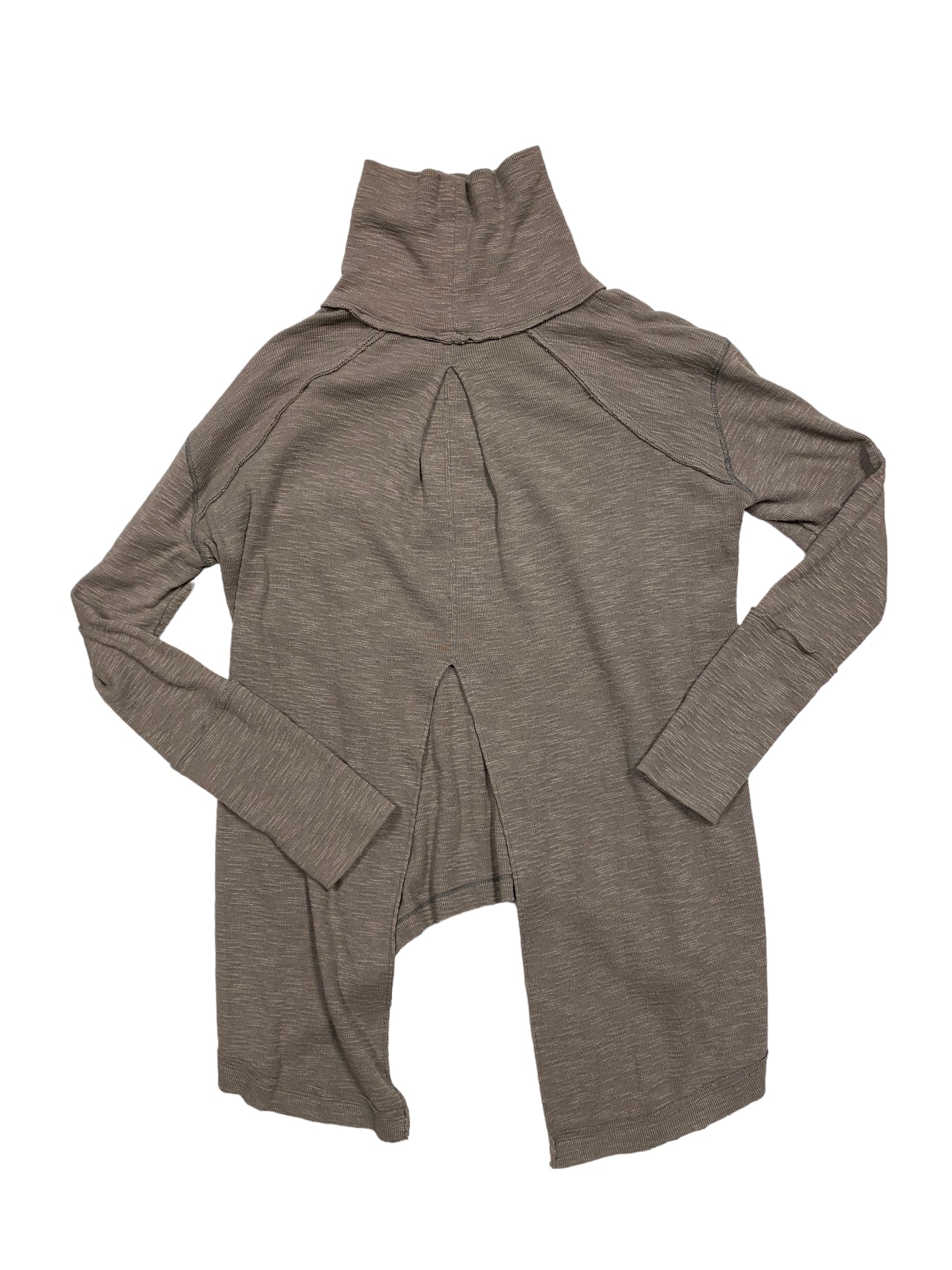 Top Long Sleeve By We The Free In Taupe, Size: M