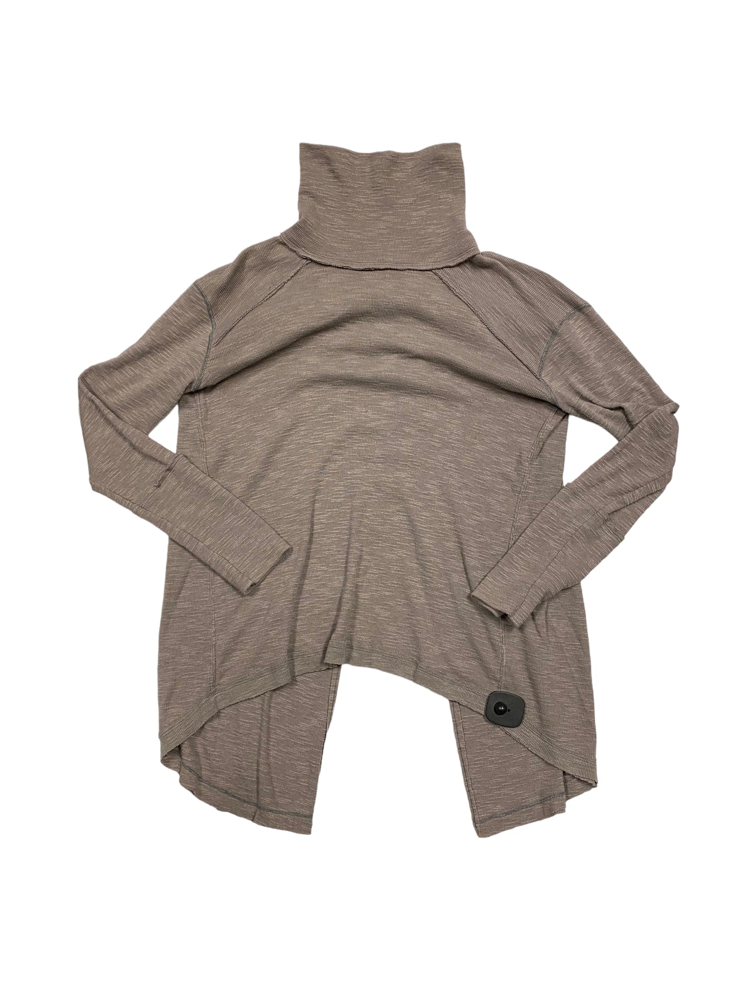 Top Long Sleeve By We The Free In Taupe, Size: M